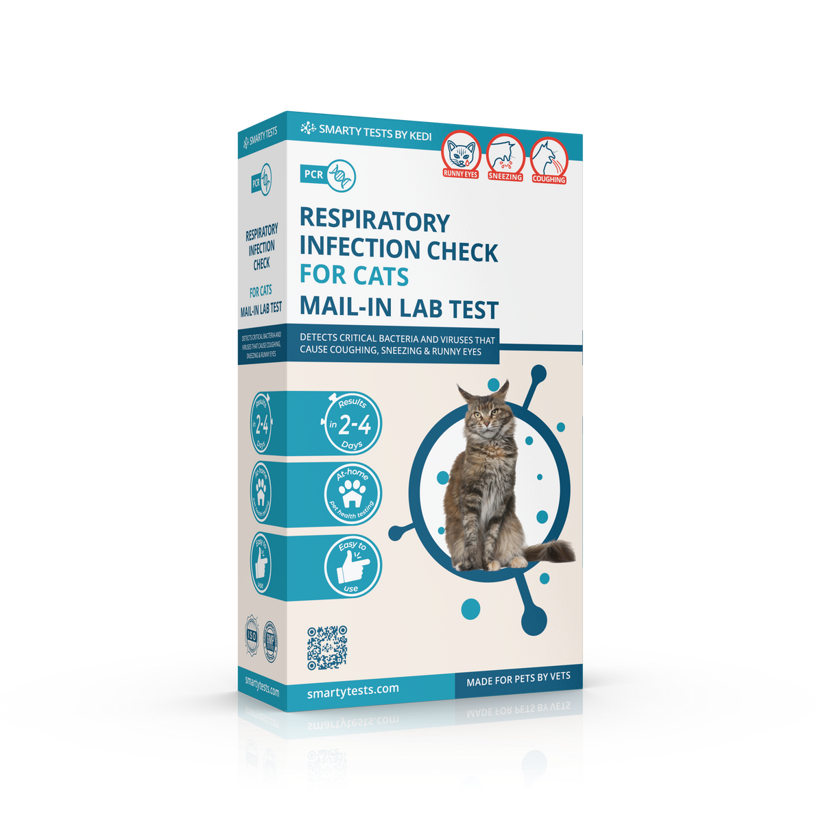 Kedi Labs Cat Respiratory Infection Test Box