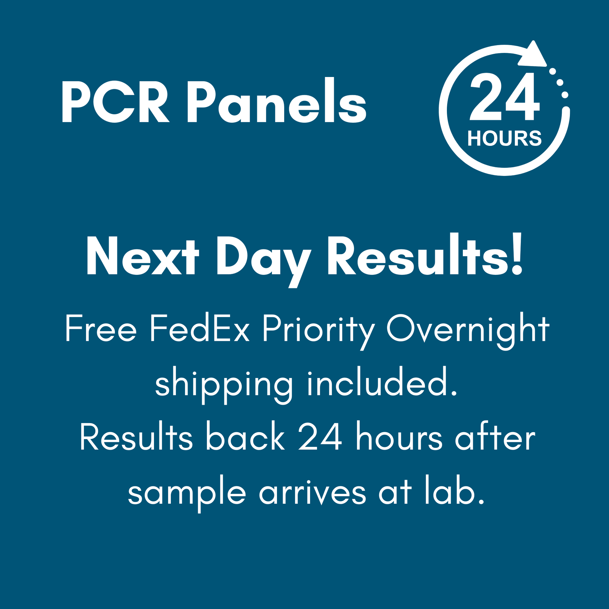 Kedi Labs at-home pet parasite test with next day results and free overnight shipping included