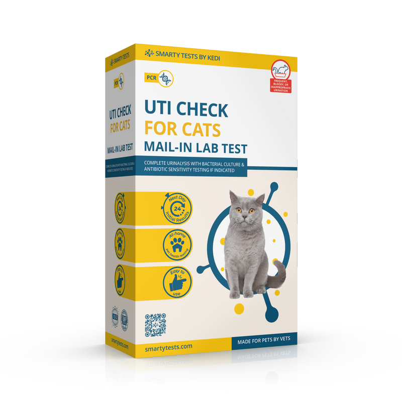 UTI BioScreen & Culture for Cats - At-Home Cat Urine Test | Kedi Labs